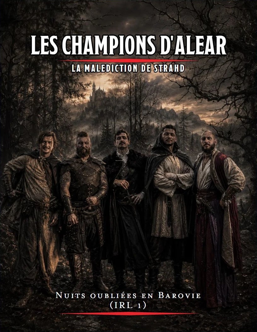 Couverture Nuits oubliées en Barovie (IRL 1)