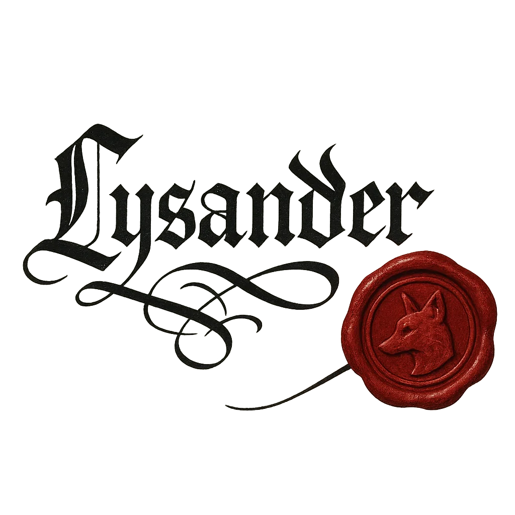 Signature de Lysander